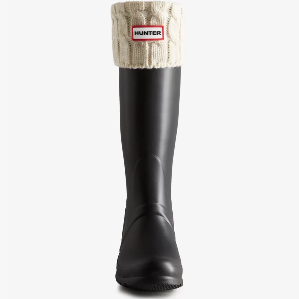 NWT Hunter Knitted Cable Boot Socks